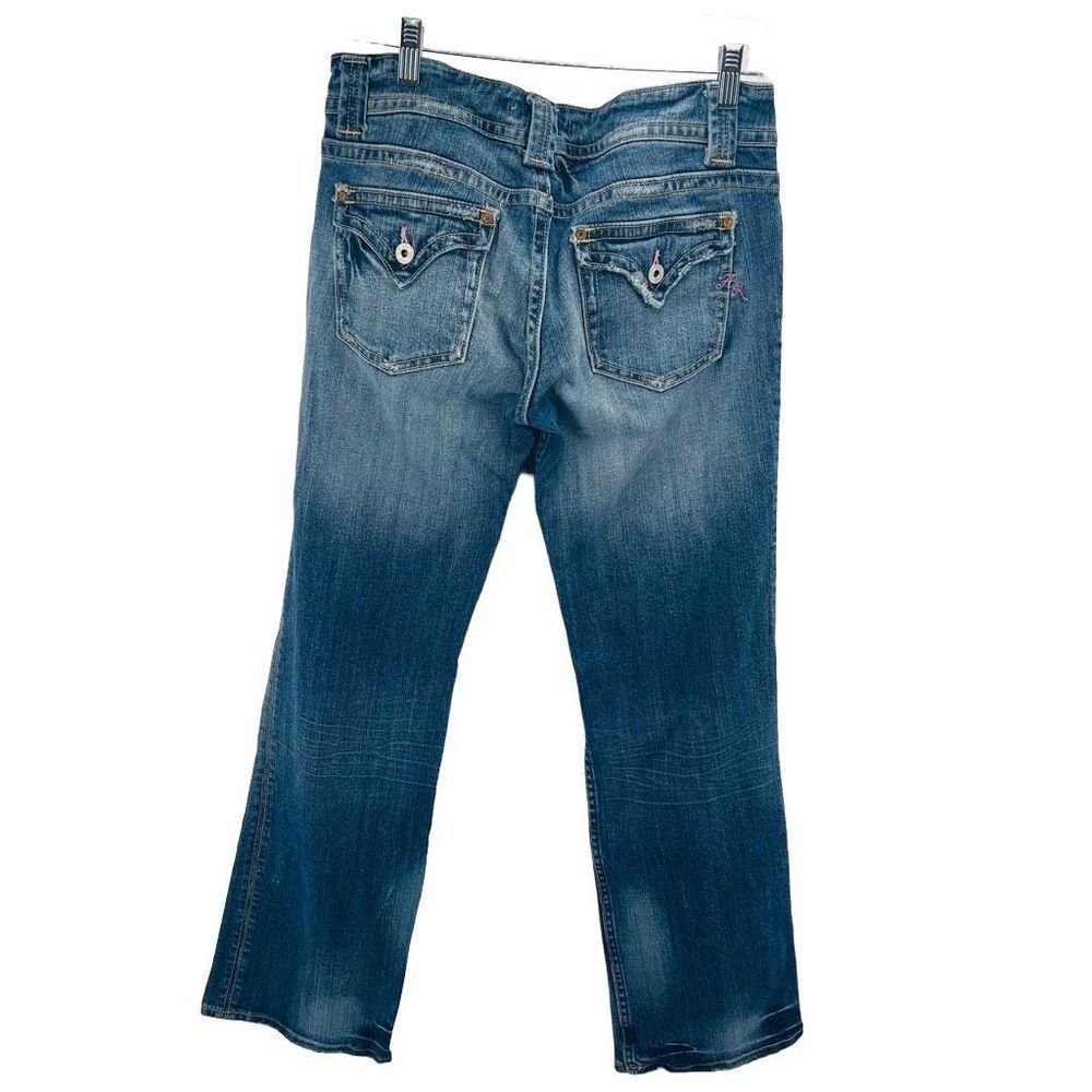 American Republic 1507 Women's Jeans Mid Rise Straight Leg Denim Size 30 - Picture 6 of 12